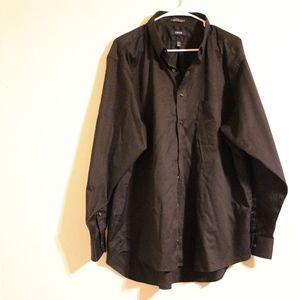 🔵Men's Izod Black Button Down